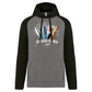 Sweatshirt Bicolor com capuz Surfboards Quarteira