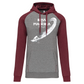 Sweatshirt Bicolor com capuz Ilha da Madeira