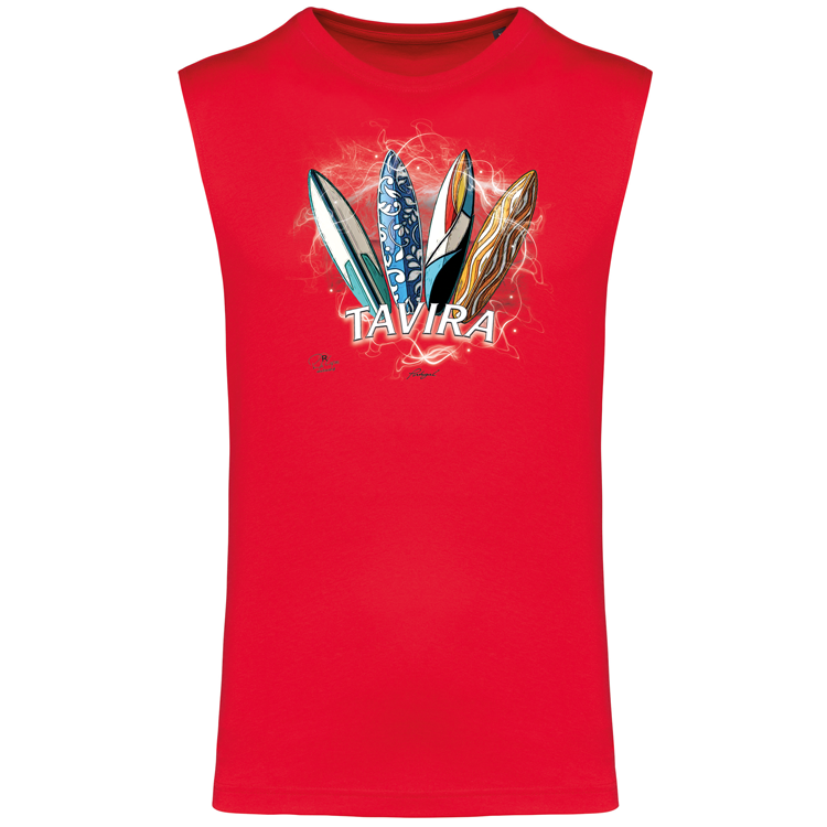 T-shirt Alças Surfboards Tavira