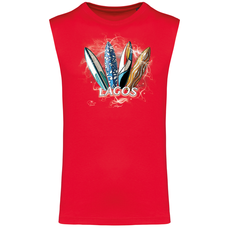 T-shirt Alças Surfboards Lagos