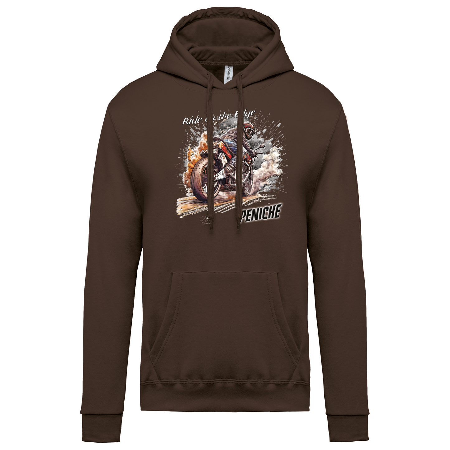 Sweatshirt Kariban com Capuz Ride on the Edge Peniche