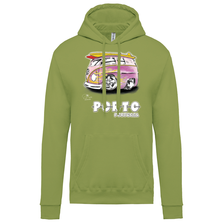 Sweatshirt Kariban com Capuz Gorduxinha Porto