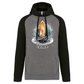Sweatshirt Bicolor com capuz Prancha Tavira
