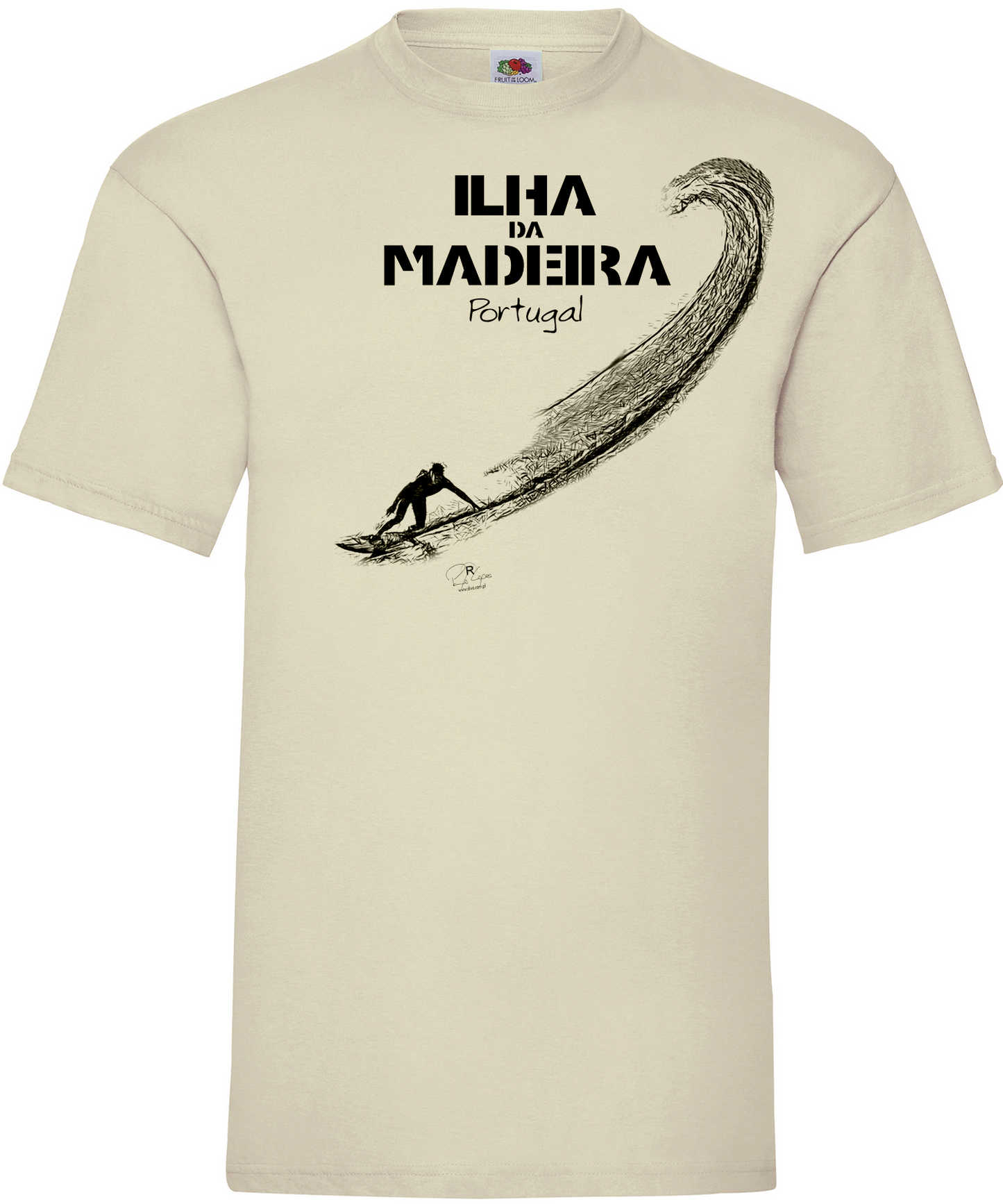 T-shirt Surf Ilha da Madeira