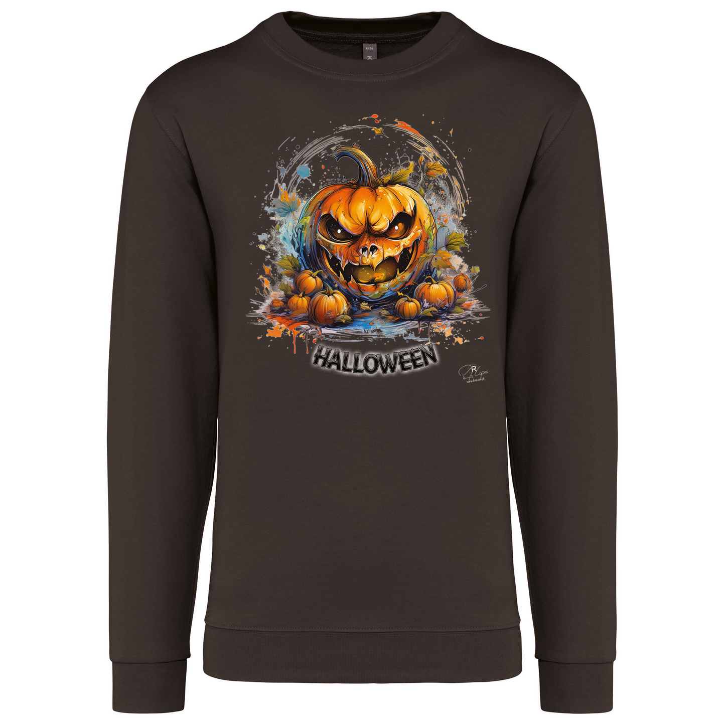 Sweatshirt Kariban sem Capuz Abóbora