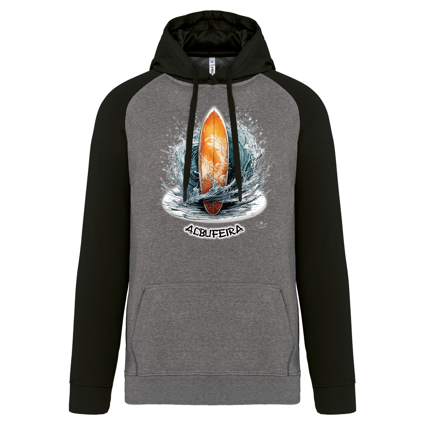Sweatshirt Bicolor com capuz Prancha Albufeira