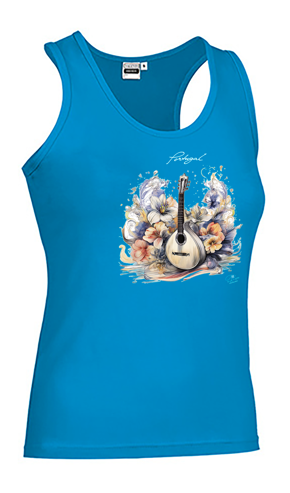 T-shirt Alças Senhora Guitarra Portuguesa