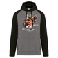 Sweatshirt Bicolor com capuz Glorioso