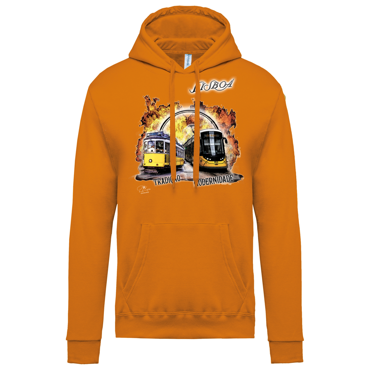 Sweatshirt Kariban com Capuz Tradição e Modernidade