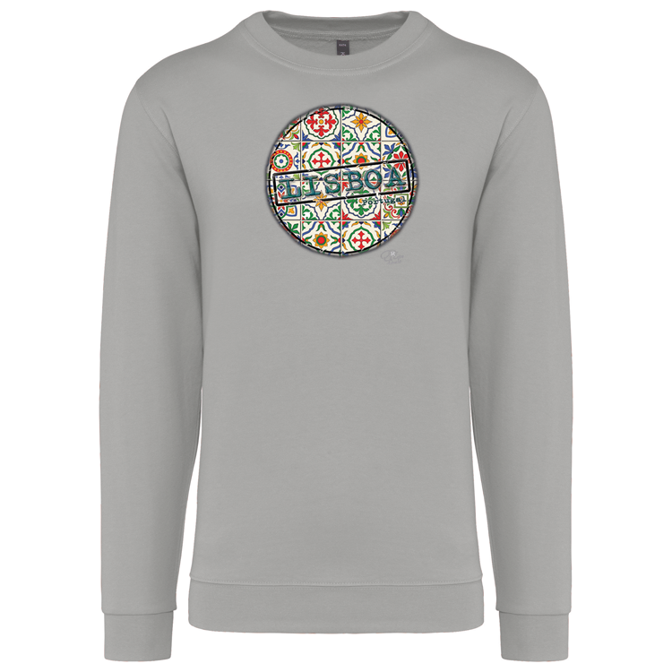 Sweatshirt Kariban sem Capuz Pin Lisboa