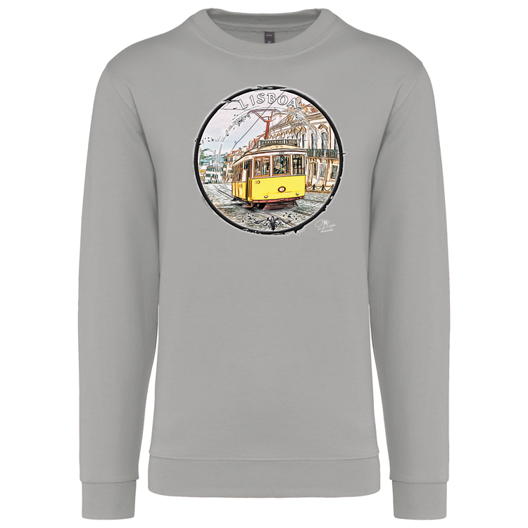 Sweatshirt Kariban sem Capuz Calçada do Combro