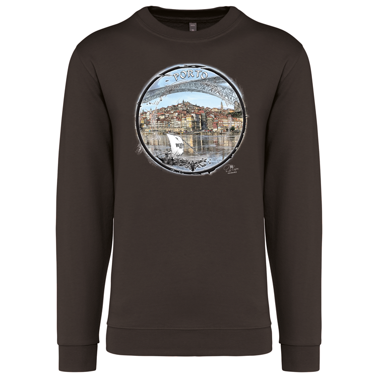 Sweatshirt Kariban sem Capuz Selo Porto