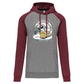 Sweatshirt Bicolor com capuz Surf Life Ilha da Madeira