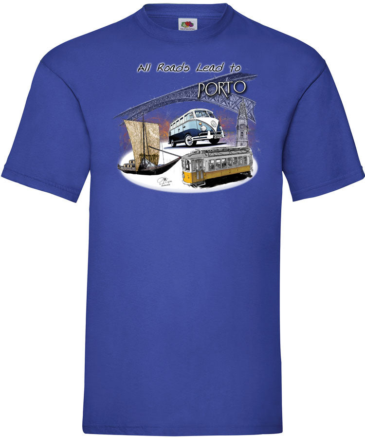 T-shirt All Roads Lead to Porto