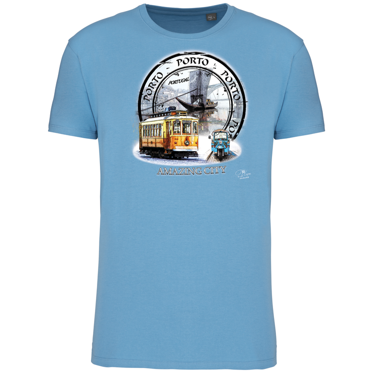 T-Shirt Algodão Biológico Amazing City Porto