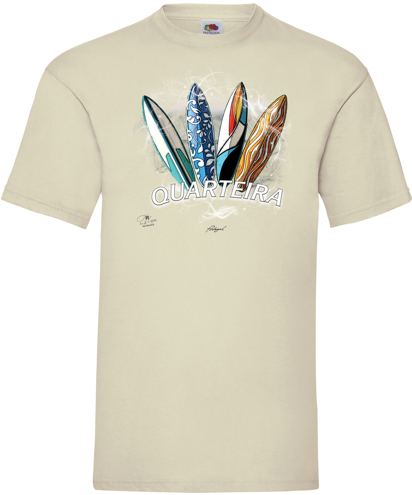 T-shirt Surfboards Quarteira