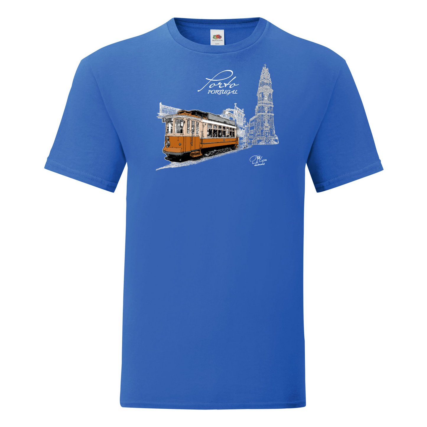 T-shirt Fruit of the Loom, Iconic, 150g, Clérigos