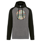 Sweatshirt Bicolor com capuz Pin Lisboa