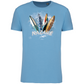 T-Shirt Algodão Biológico Surfboards Nazaré