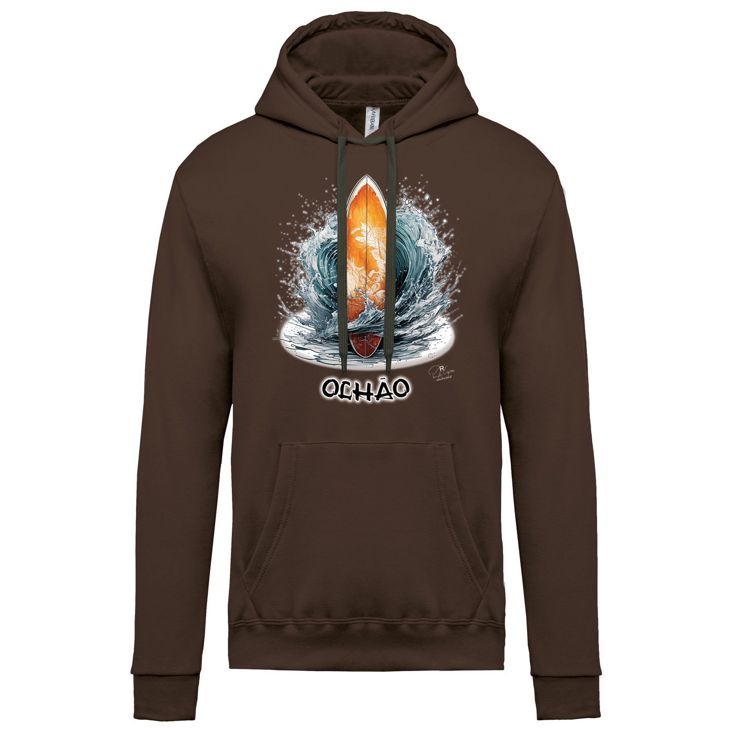 Sweatshirt Kariban com Capuz Prancha Olhão