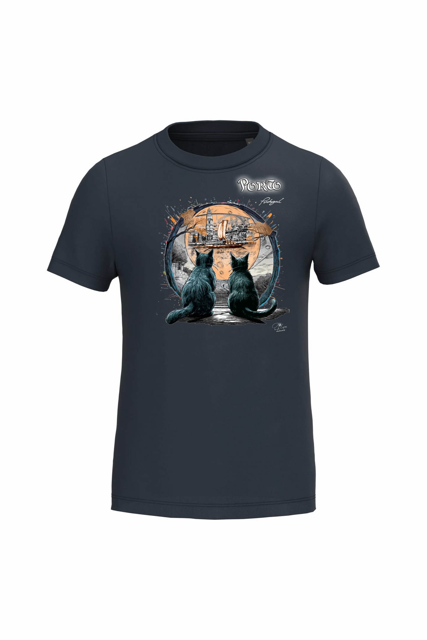 T-shirt de Criança Kariban Luar Porto