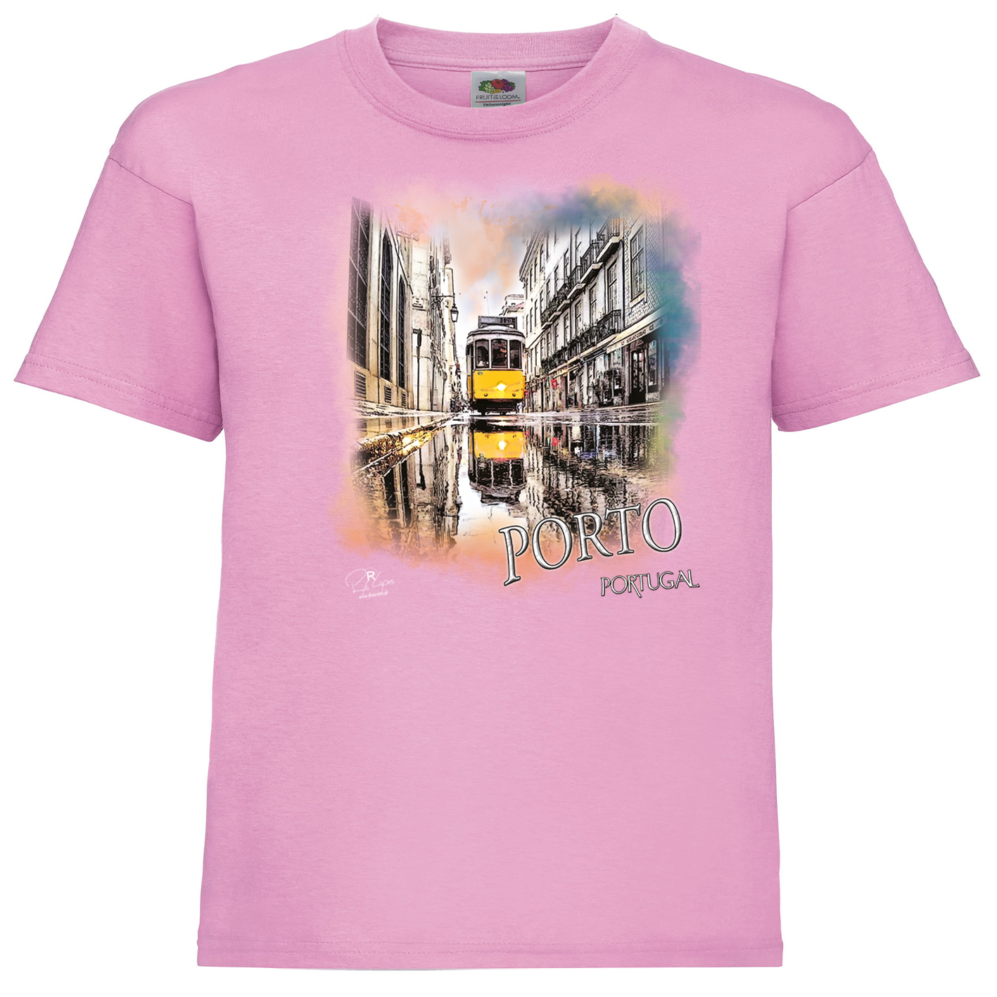 T-shirt Fruit of the Loom Kids Espelho lp