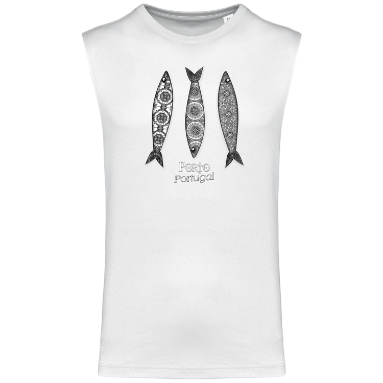 T-shirt Alças 3 Sardinhas Porto