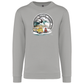 Sweatshirt Kariban sem Capuz Surf Life Nazaré