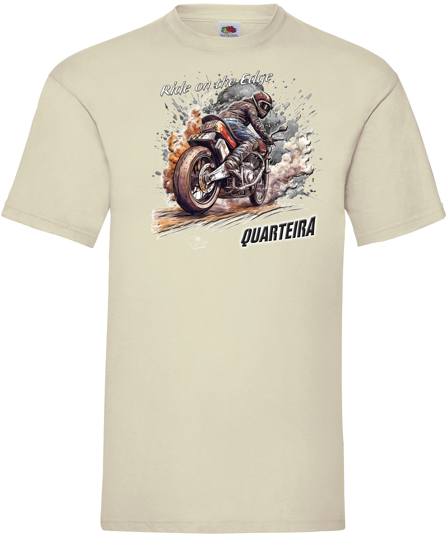 T-shirt Ride on the Edge Quarteira