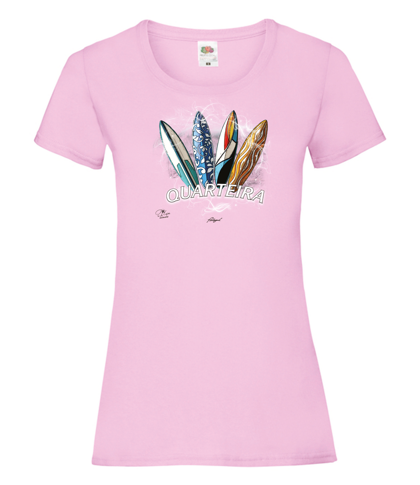 T-shirt Senhora Surfboards Quarteira
