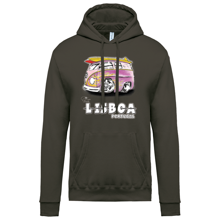 Sweatshirt Kariban com Capuz Gorduxinha Lisboa