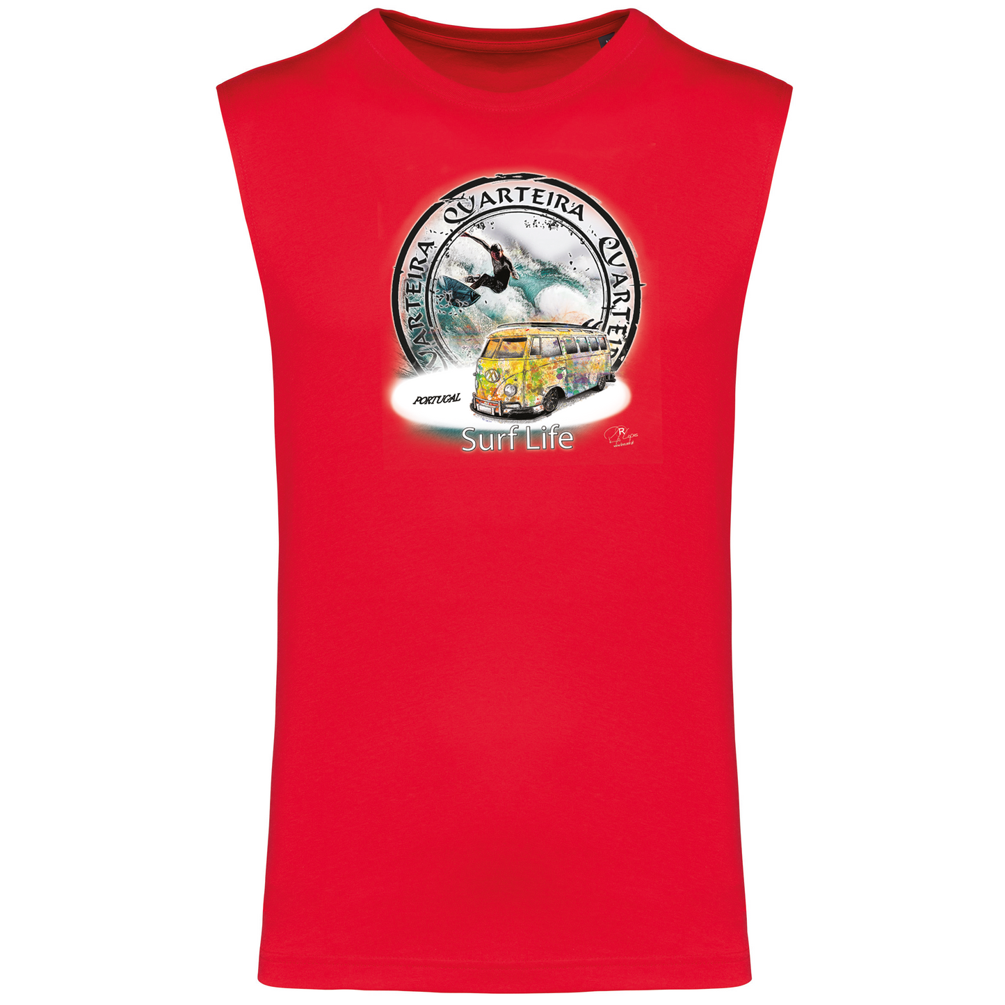 T-shirt Alças Surf Life Quarteira