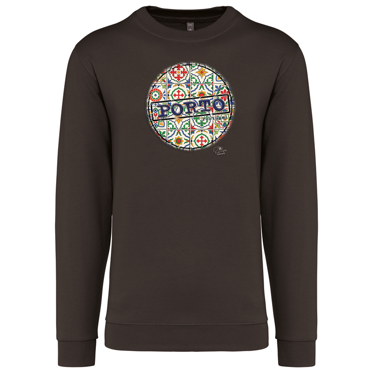 Sweatshirt Kariban sem Capuz Pin Porto