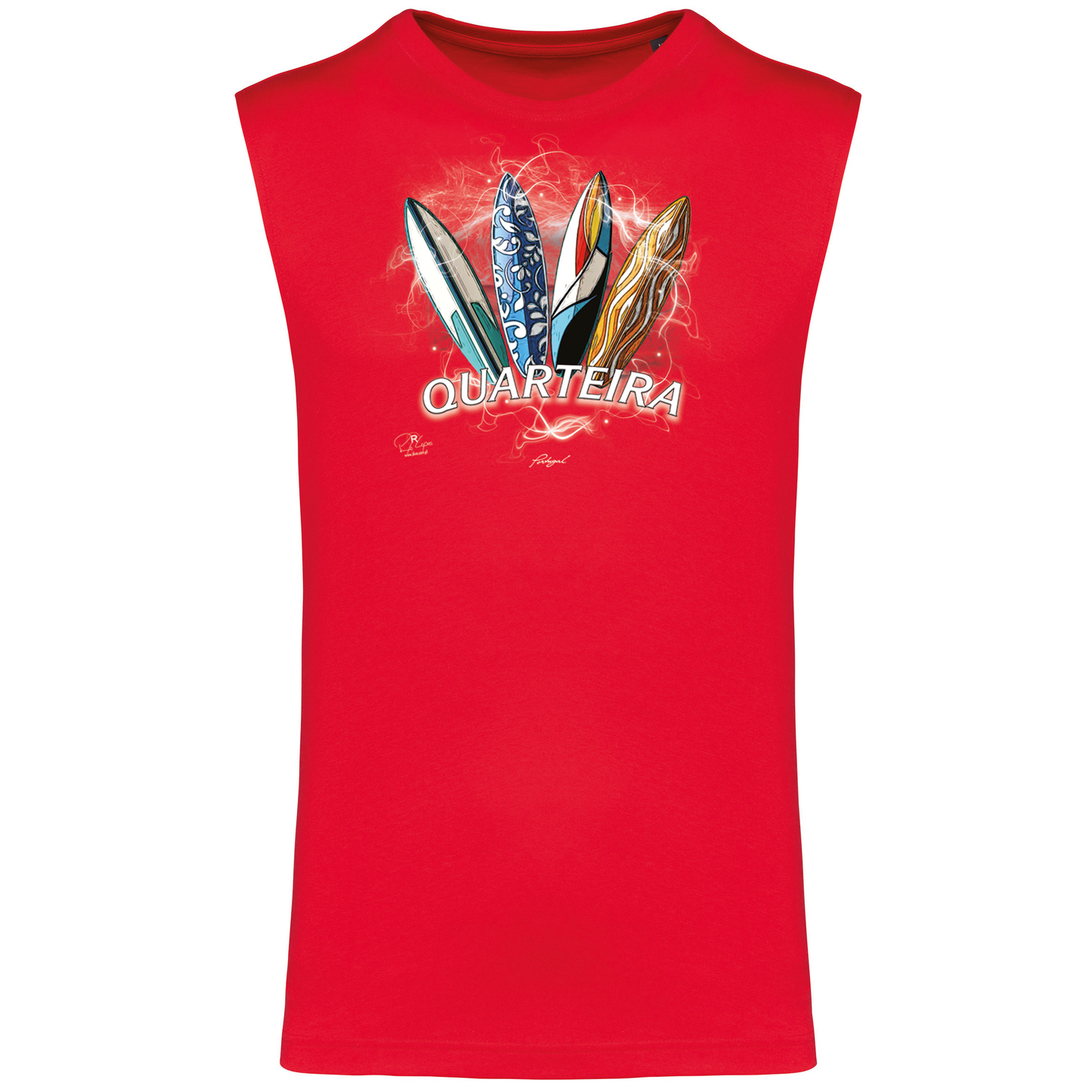 T-shirt Alças Surfboards Quarteira