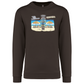 Sweatshirt Kariban sem Capuz Pegadas Albufeira