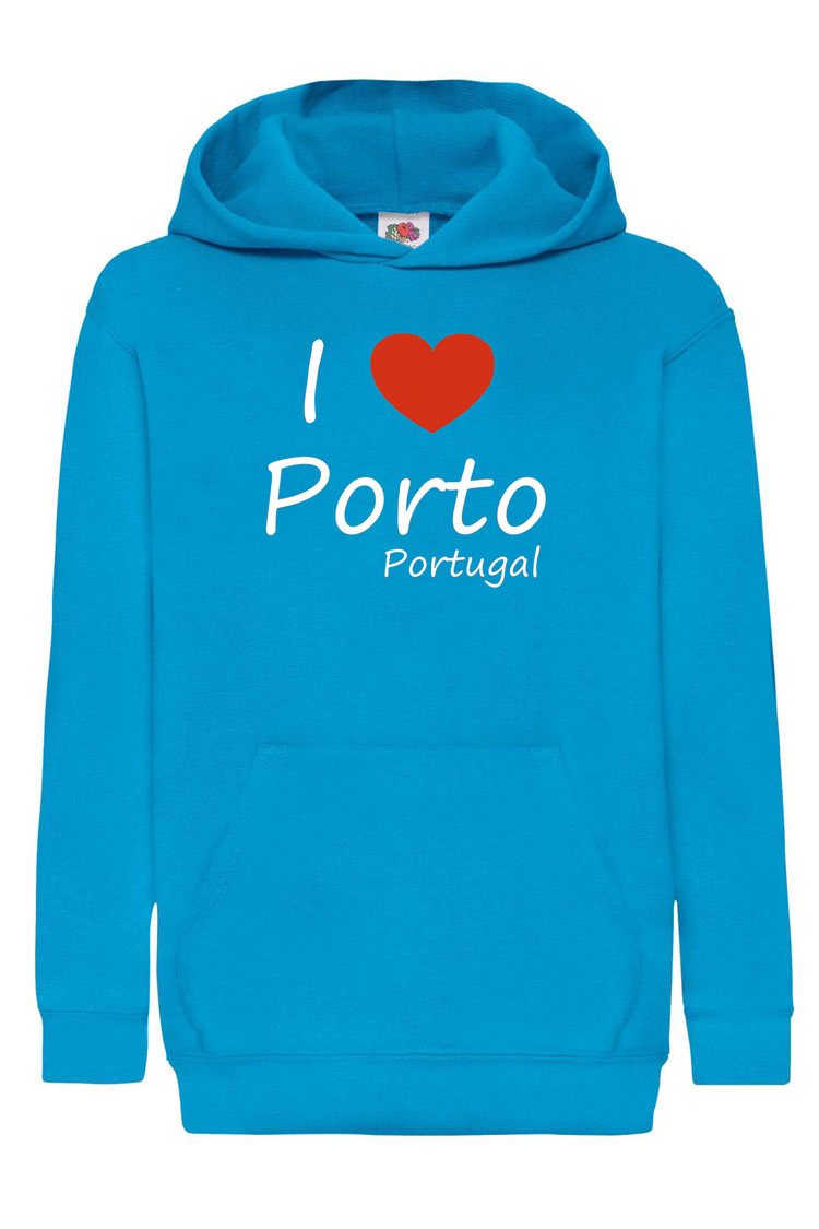 Sweatshirt Kids I Love Porto