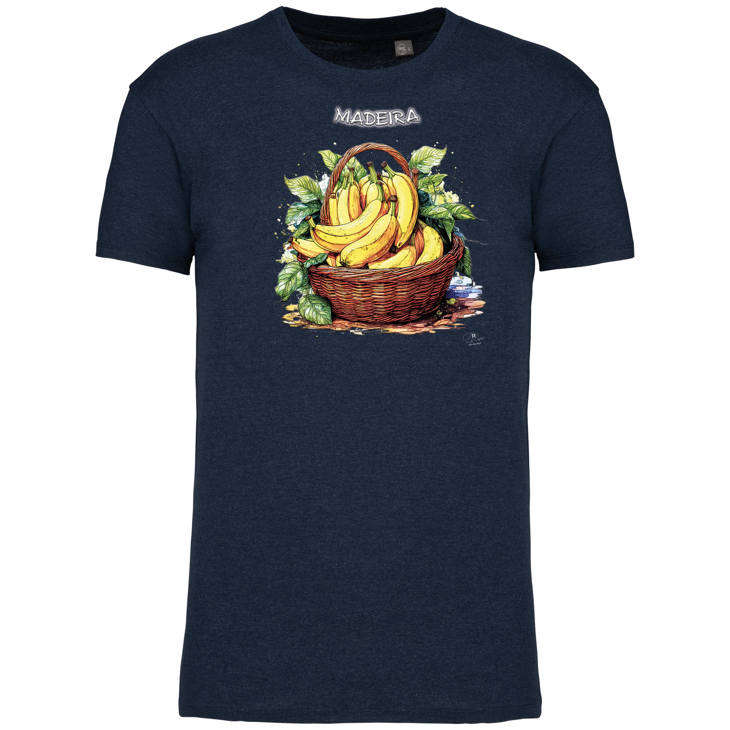 T-Shirt Algodão Biológico Cesto Bananas