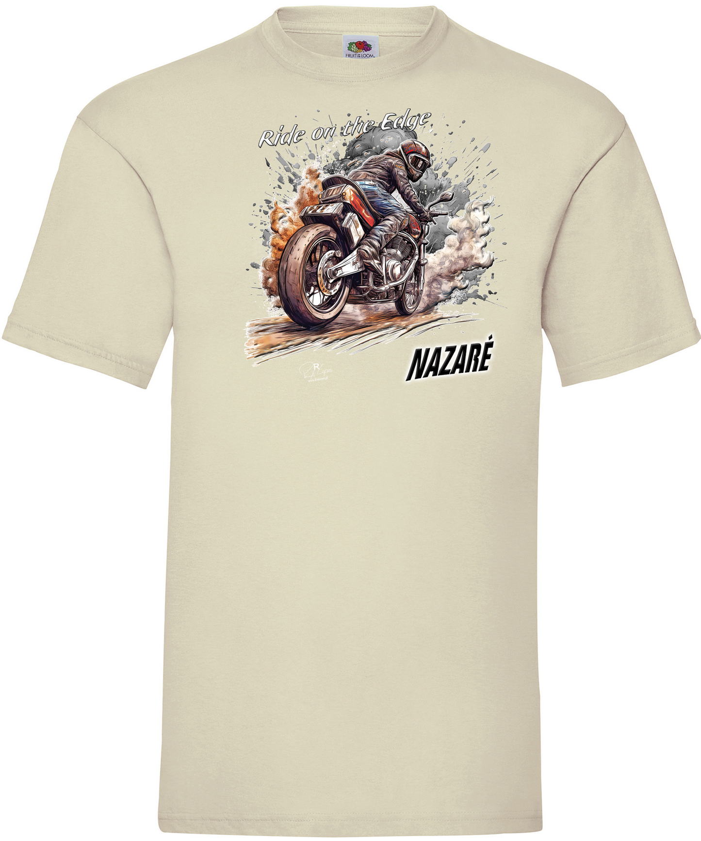 T-shirt Ride on the Edge Nazaré