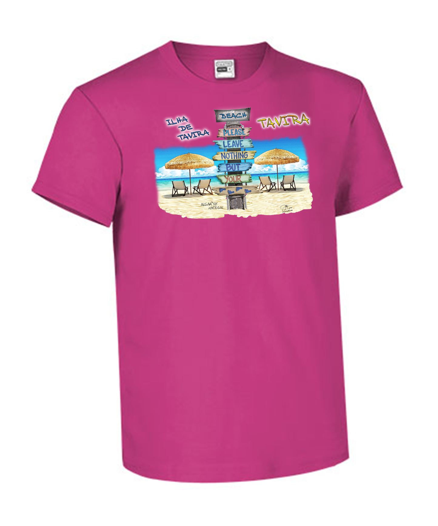 T-shirt Kids Pegadas Tavira