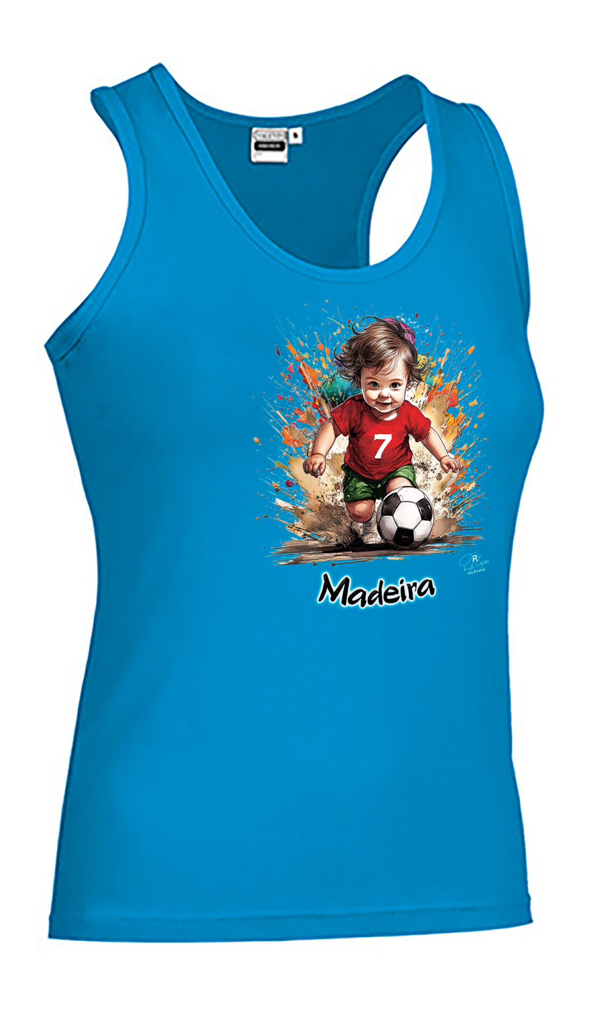 T-shirt Alças Senhora 7 Madeira