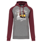 Sweatshirt Bicolor com capuz Carreira 28