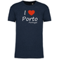T-Shirt Algodão Biológico I Love Porto