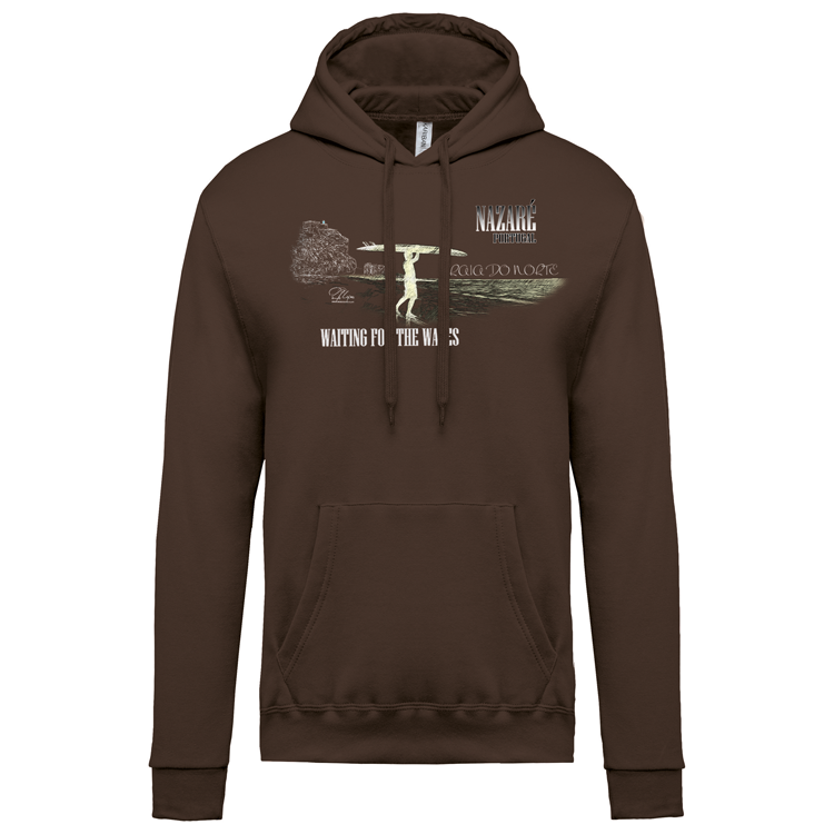 Sweatshirt Kariban com Capuz Praia do Norte