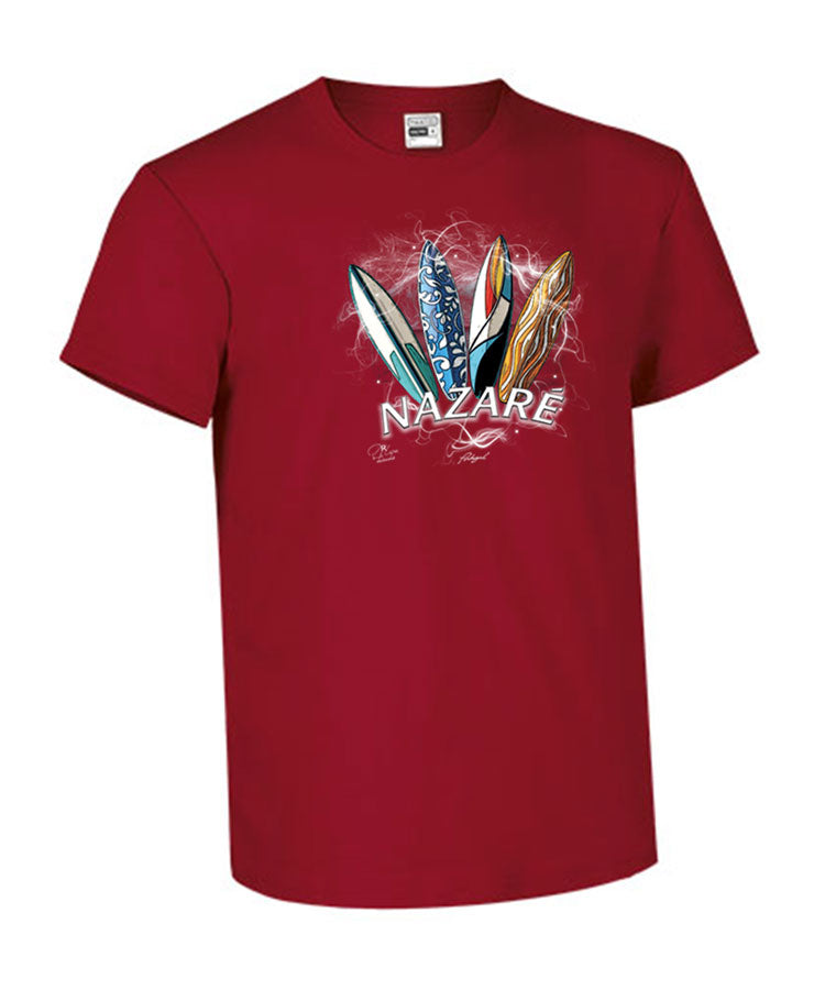 T-shirt Kids Surfboards Nazaré