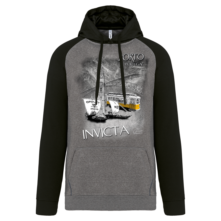 Sweatshirt Bicolor com capuz Invicta