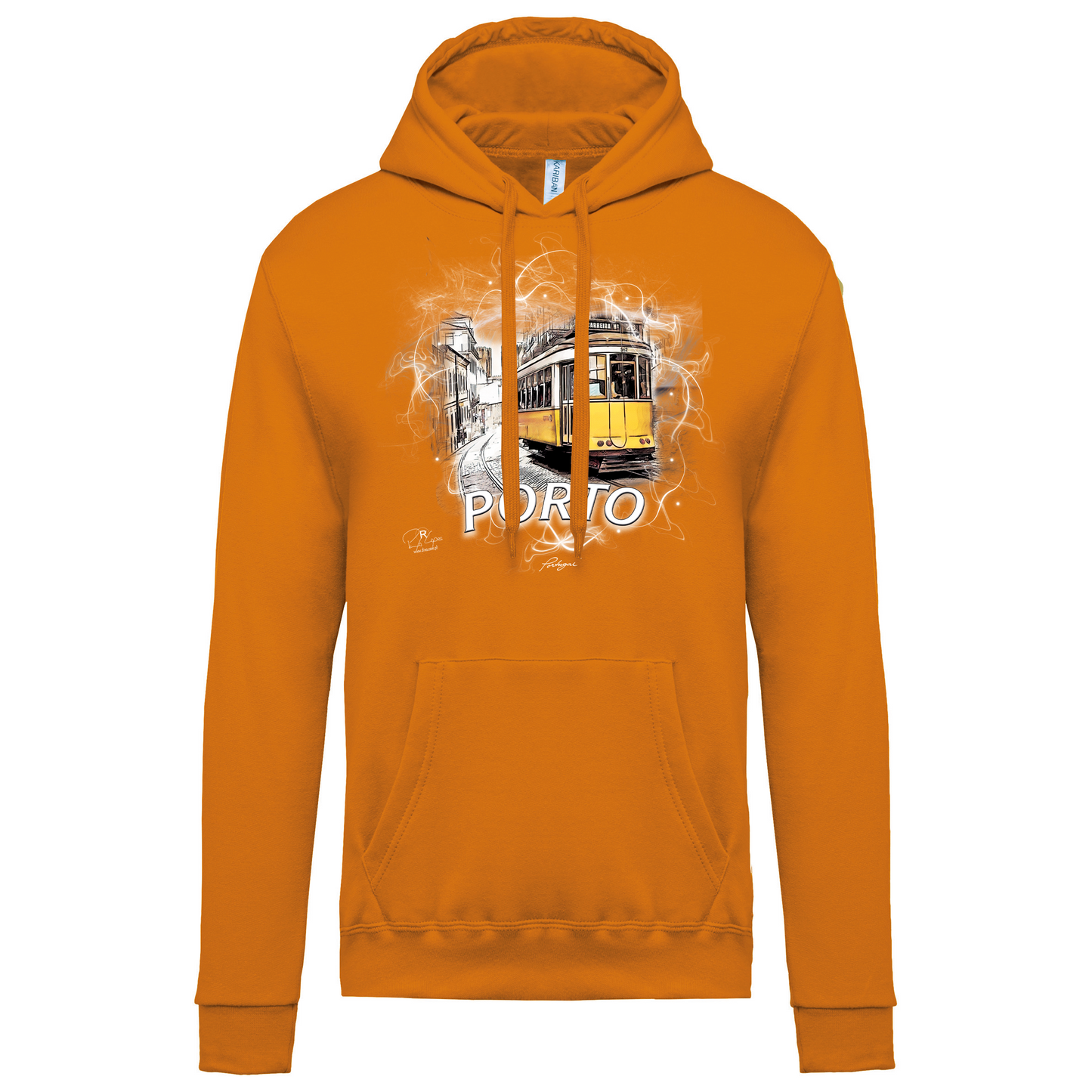Sweatshirt Kariban com Capuz Carreira 28 Porto