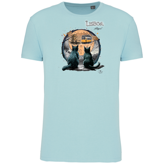 T-Shirt Algodão Biológico Luar Lisboa
