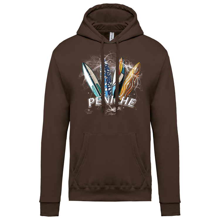 Sweatshirt Kariban com Capuz Surfboards Peniche