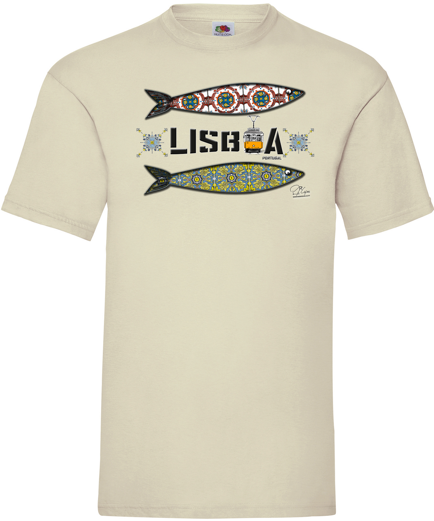 T-shirt 2 Sardinhas Lisboa