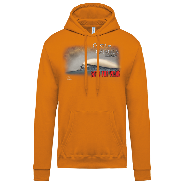Sweatshirt Kariban com Capuz Ride the Wave Caparica